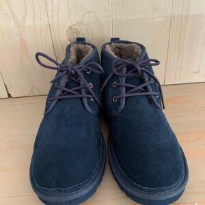 ugg neural new navy chukka boots new